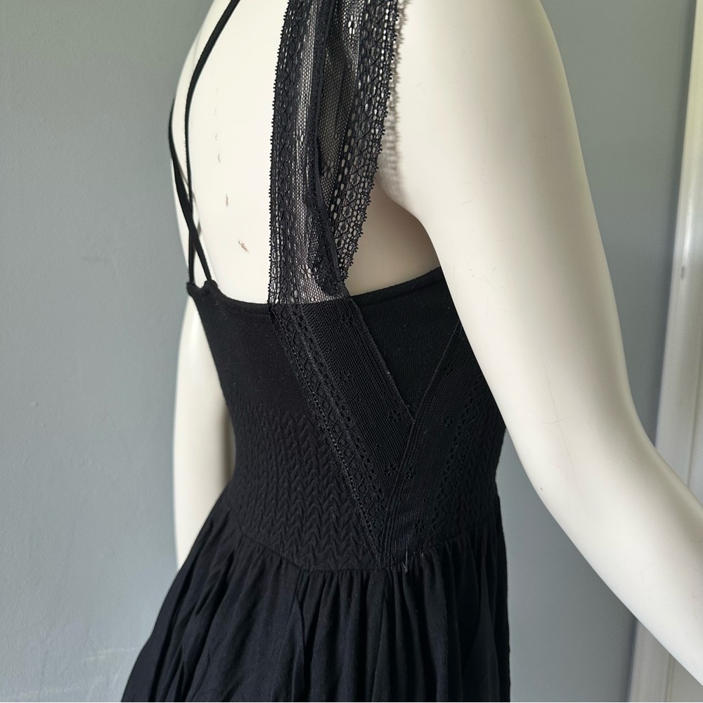 Free People Miss Mini Dress Black Size XS - Picture 9 of 11